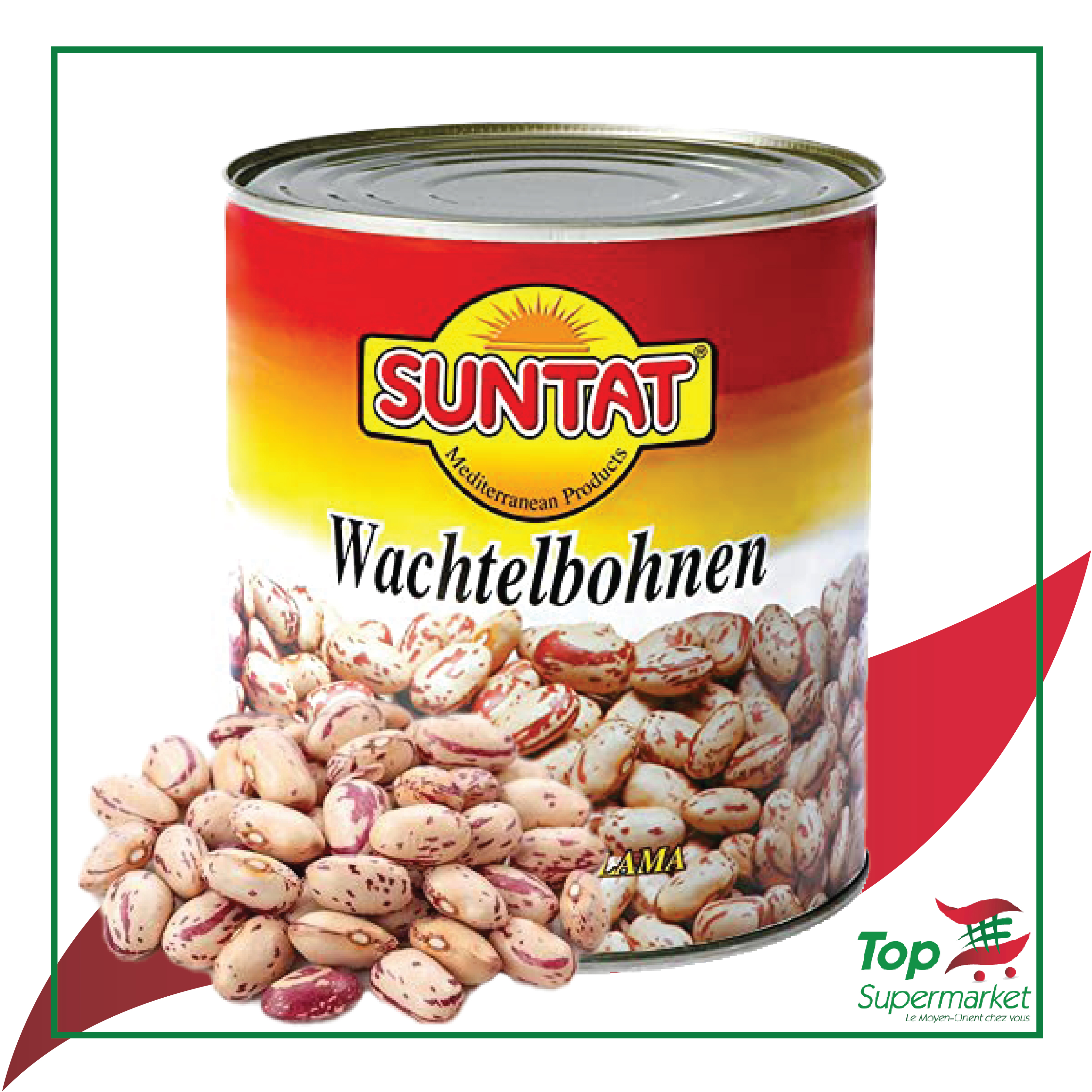 Suntat haricots Borlotti 800gr